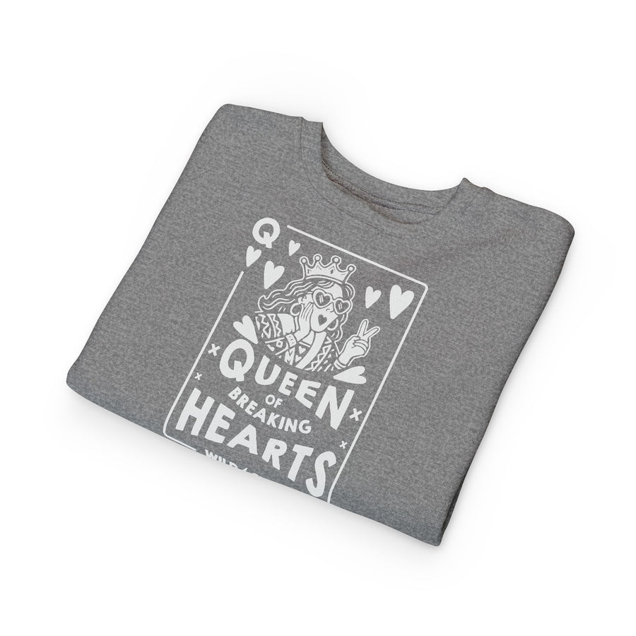 Queen of Breaking Hearts Toddler Crew neck