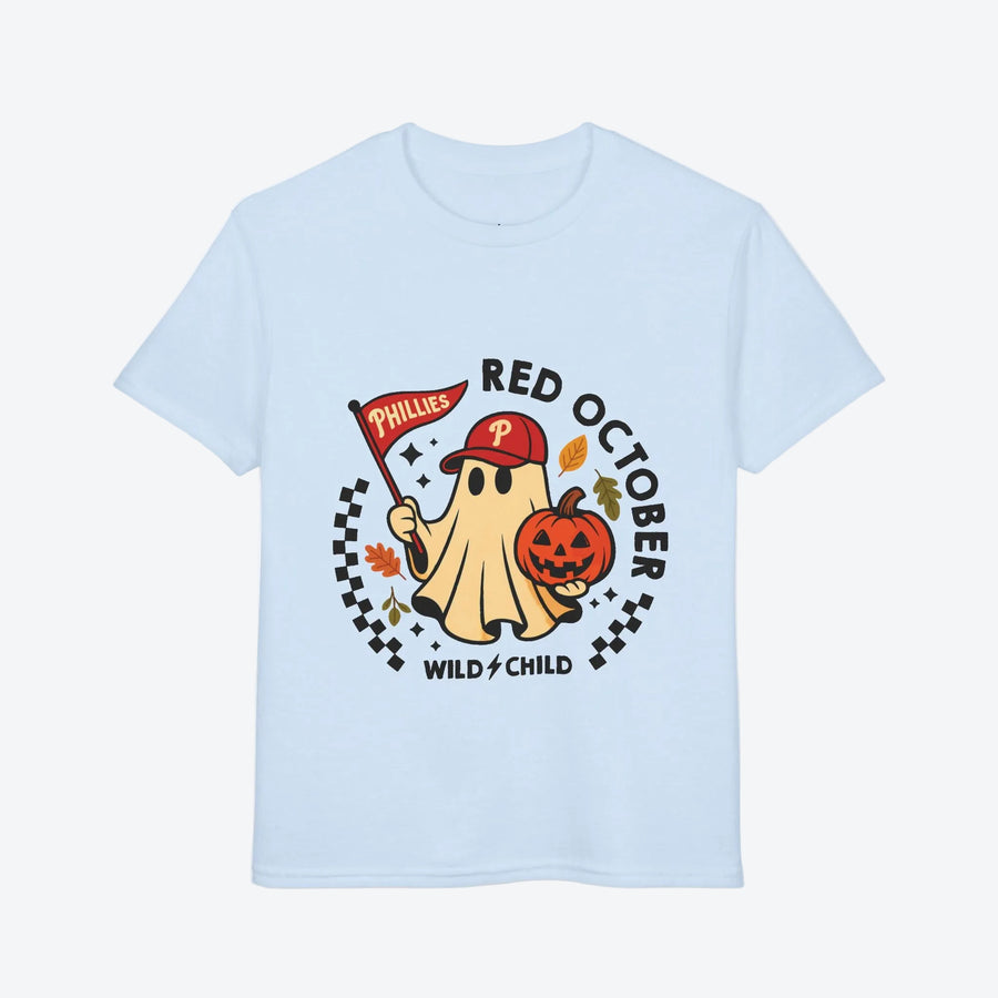 Youth - Phils Red October Light Blue Tee