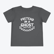 Pretend I'm A Ghost Halloween Toddler Tee