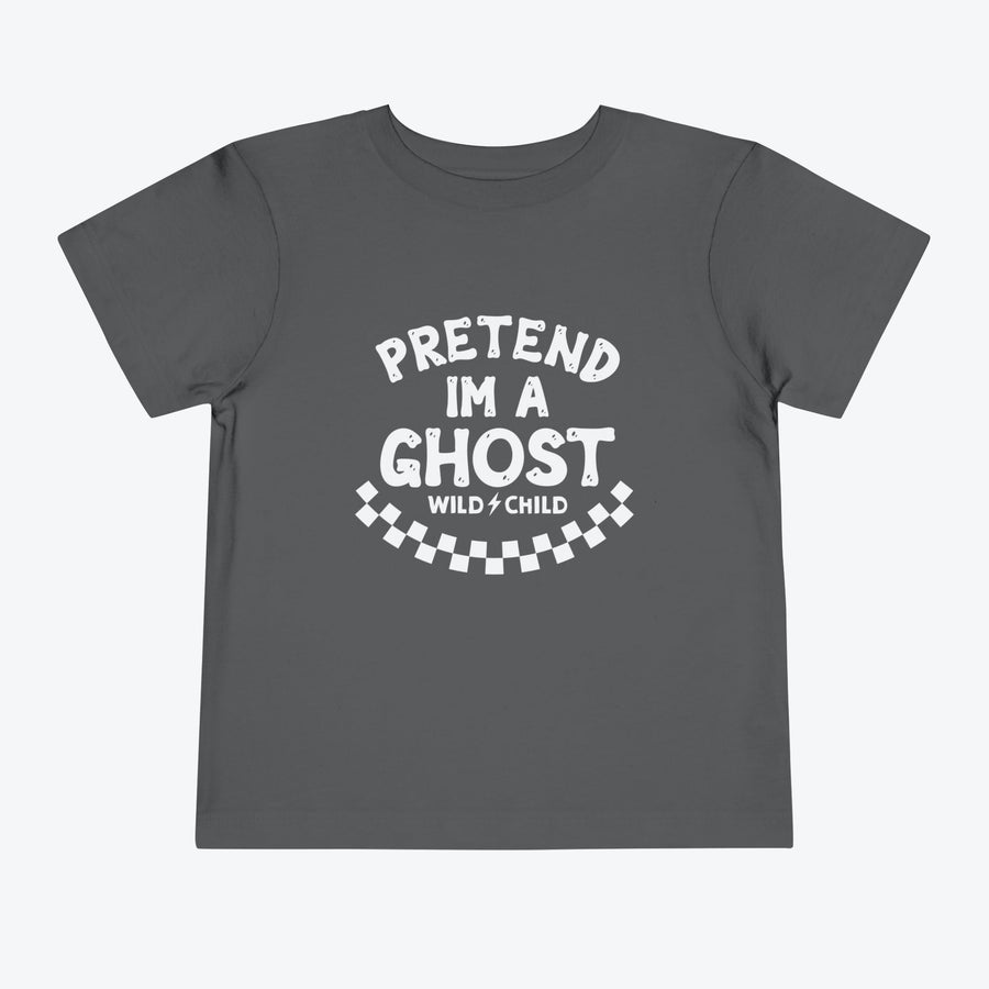Pretend I'm A Ghost Halloween Toddler Tee