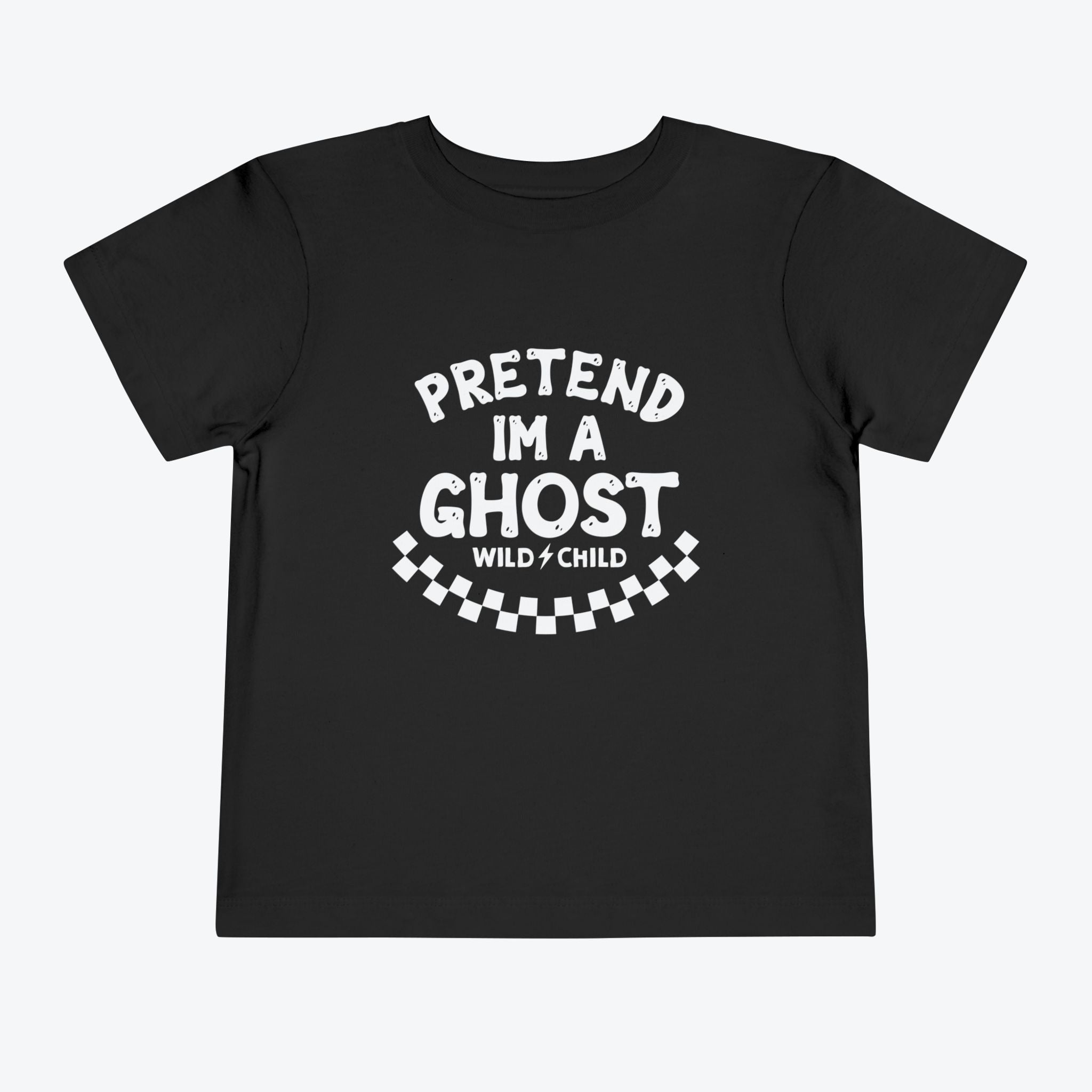 Pretend I'm A Ghost Halloween Toddler Tee