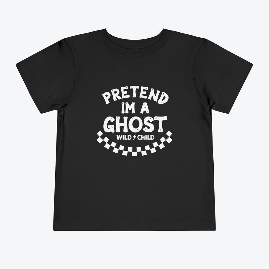 Pretend I'm A Ghost Halloween Toddler Tee