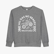 Toddler All Gas No Brakes Crewneck