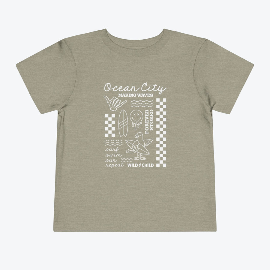 Ocean City Making Waves Toddler Tee