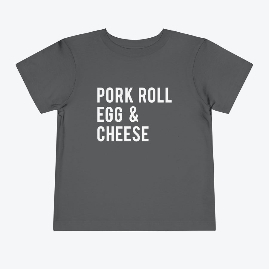 Pork Roll Egg & Cheese Toddler Tee