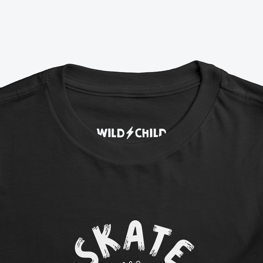 Skate or Scare Halloween Toddler Tee
