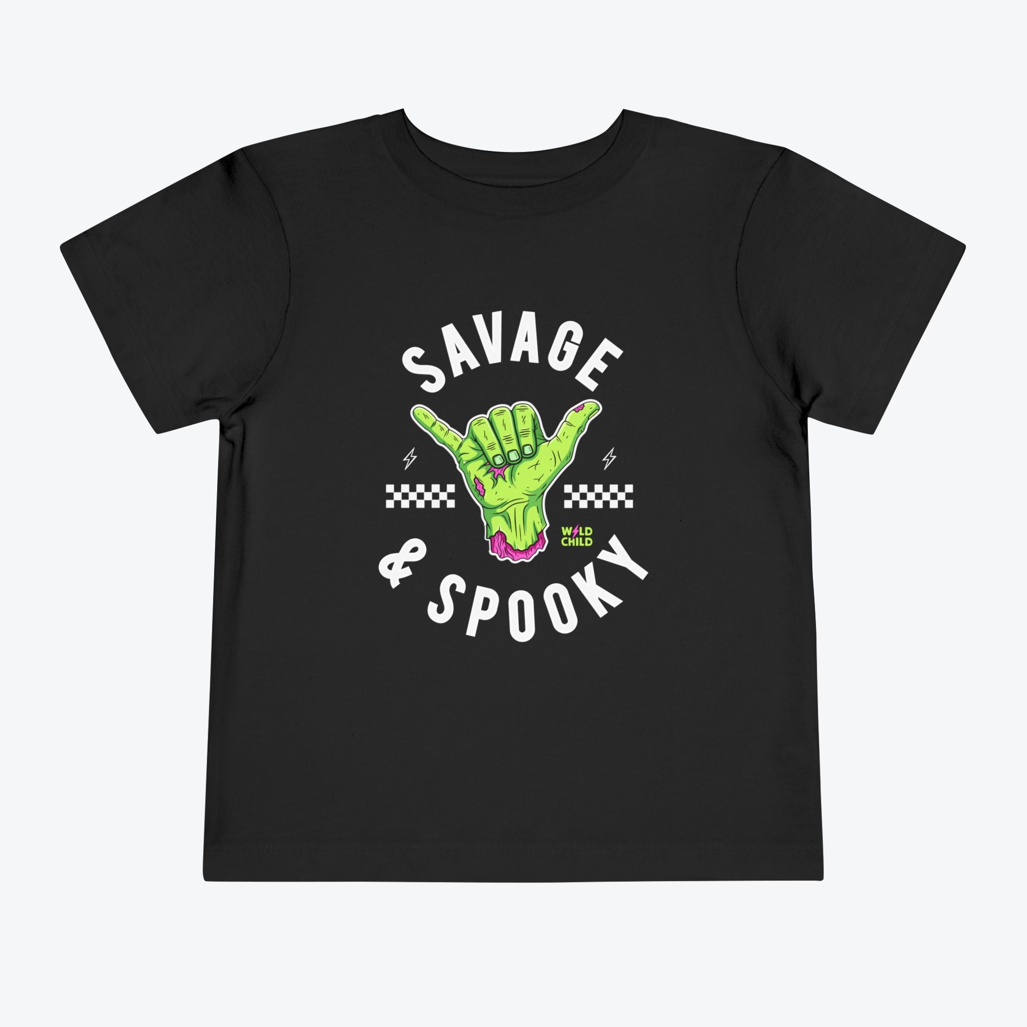 Savage and Spooky Halloween Toddler Tee