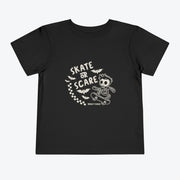 Skate or Scare Halloween Toddler Tee