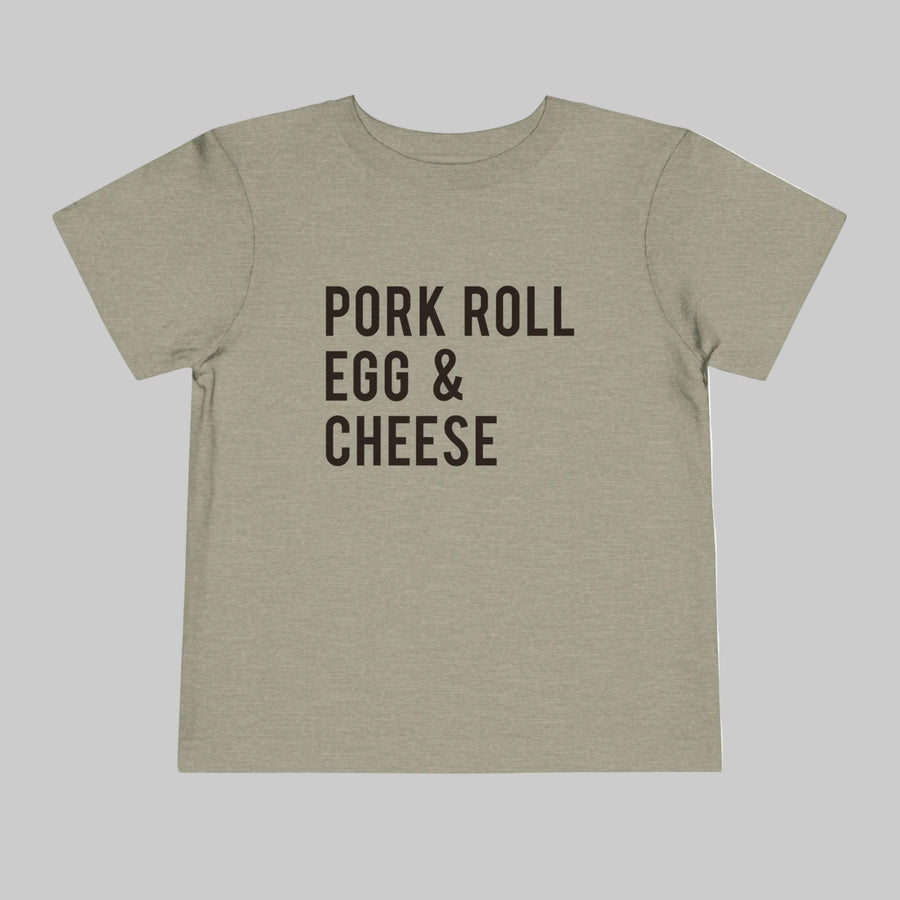 Pork Roll Egg & Cheese II Toddler Tee