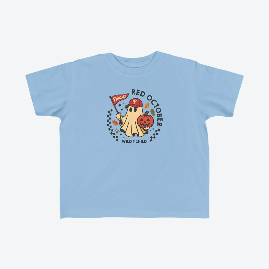 Toddler Phils Red October Light Blue Tee