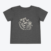 Skate or Scare Halloween Toddler Tee