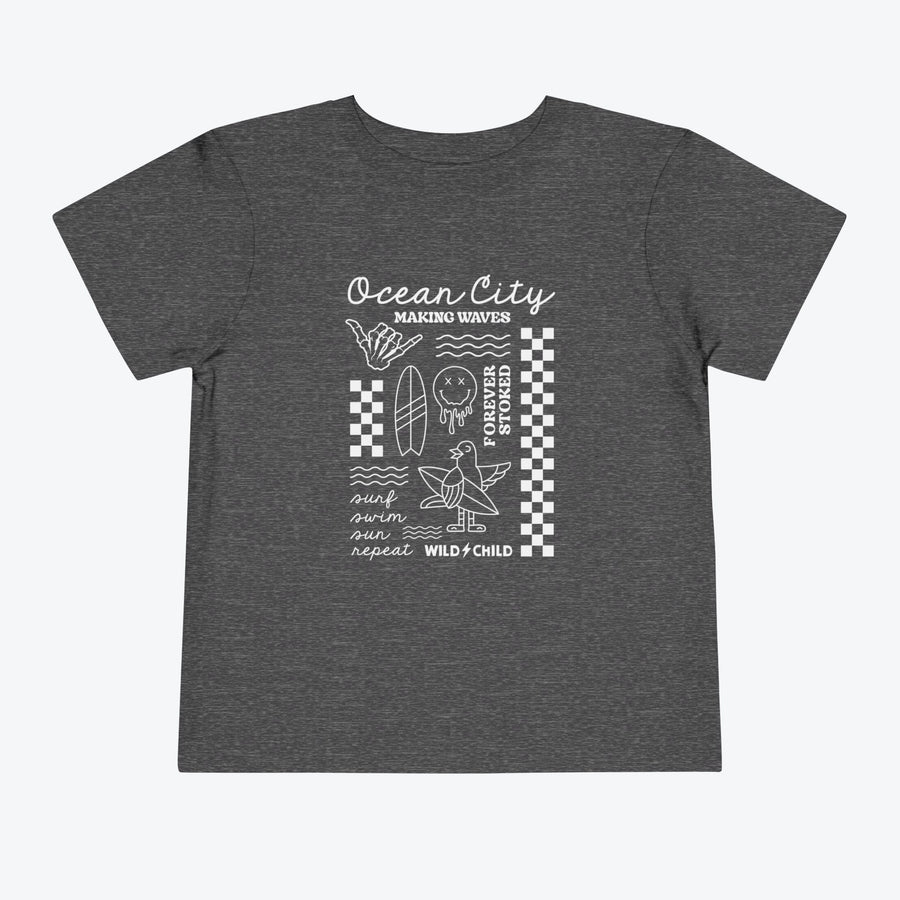 Ocean City Making Waves Toddler Tee