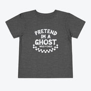Pretend I'm A Ghost Halloween Toddler Tee