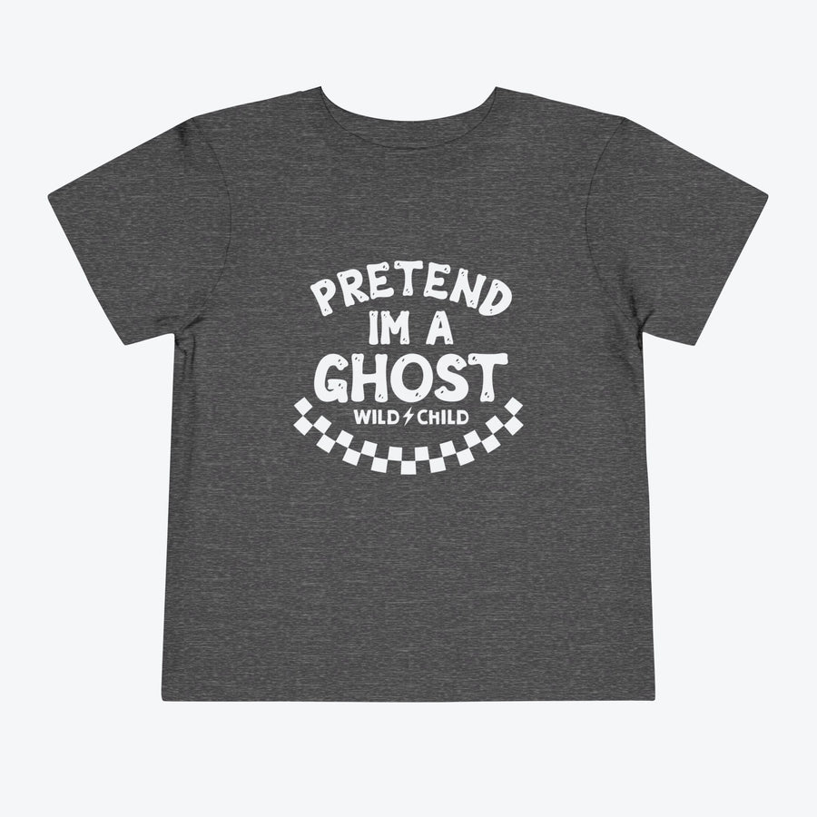 Pretend I'm A Ghost Halloween Toddler Tee