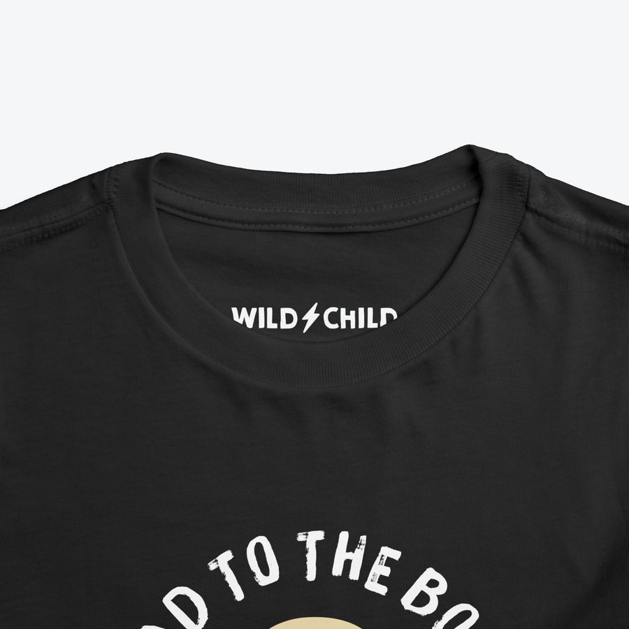 Bad to the Bone Halloween Toddler Tee