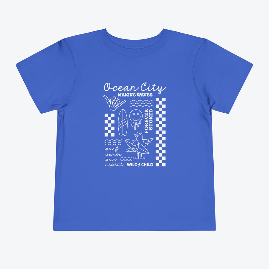 Ocean City Making Waves Toddler Tee