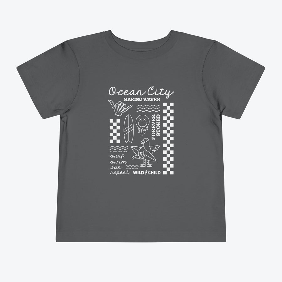 Ocean City Making Waves Toddler Tee