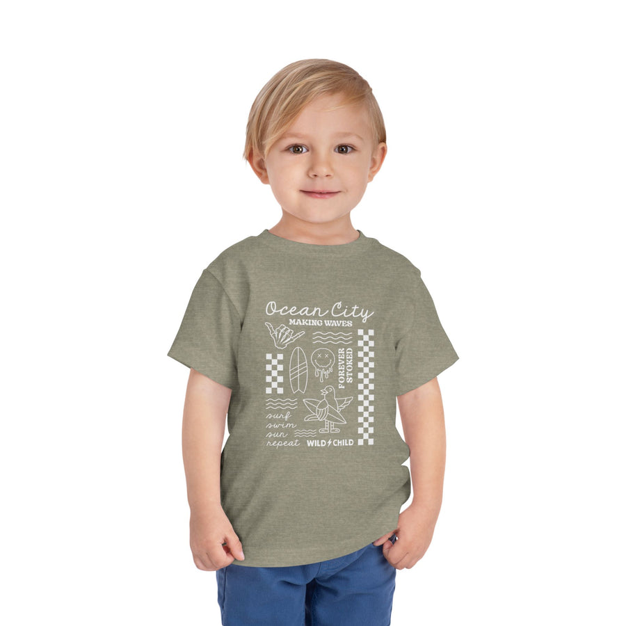 Ocean City Making Waves Toddler Tee