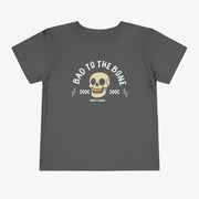 Bad to the Bone Halloween Toddler Tee