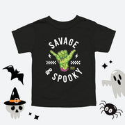 Savage and Spooky Halloween Toddler Tee