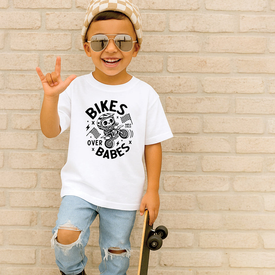 Bikes Over Babes Toddler Tee