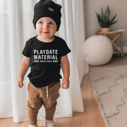Playdate Material Toddler Tee