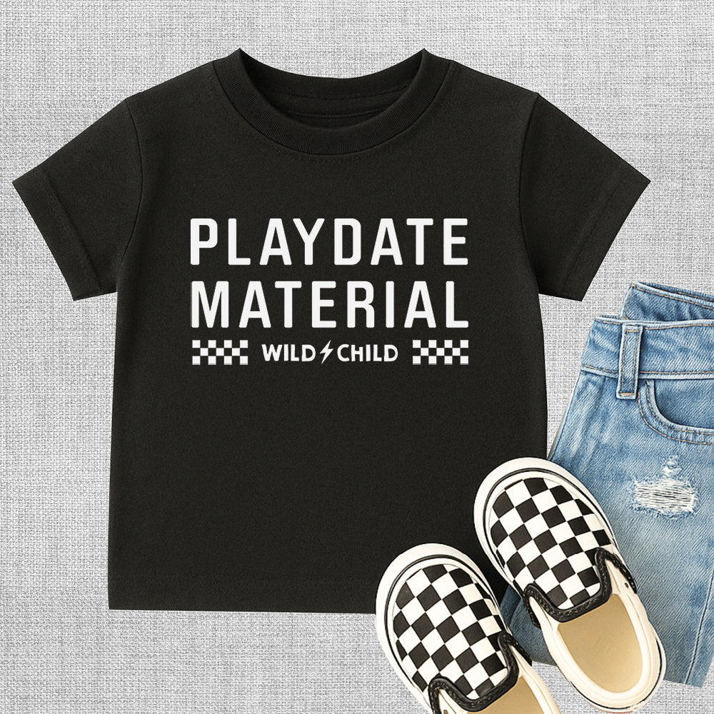 Playdate Material Toddler Tee