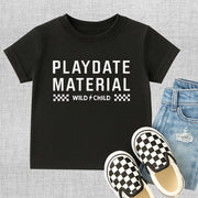 Playdate Material Toddler Tee