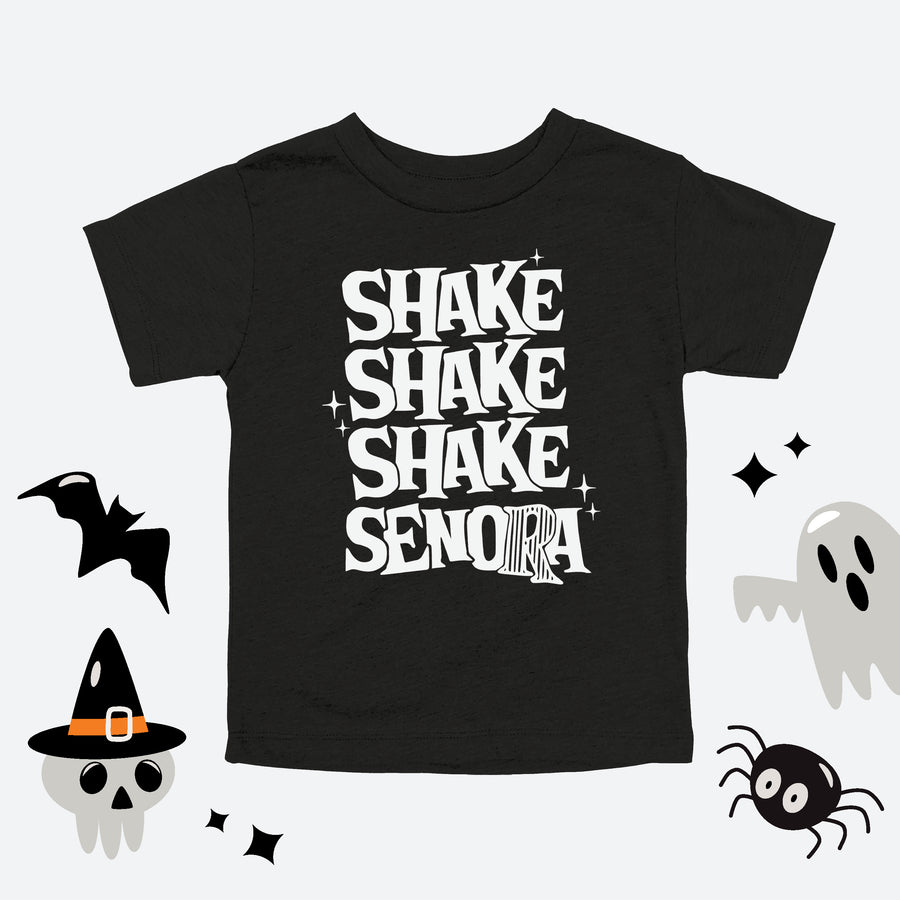 Shake Shake Shake Senora Halloween Toddler Tee