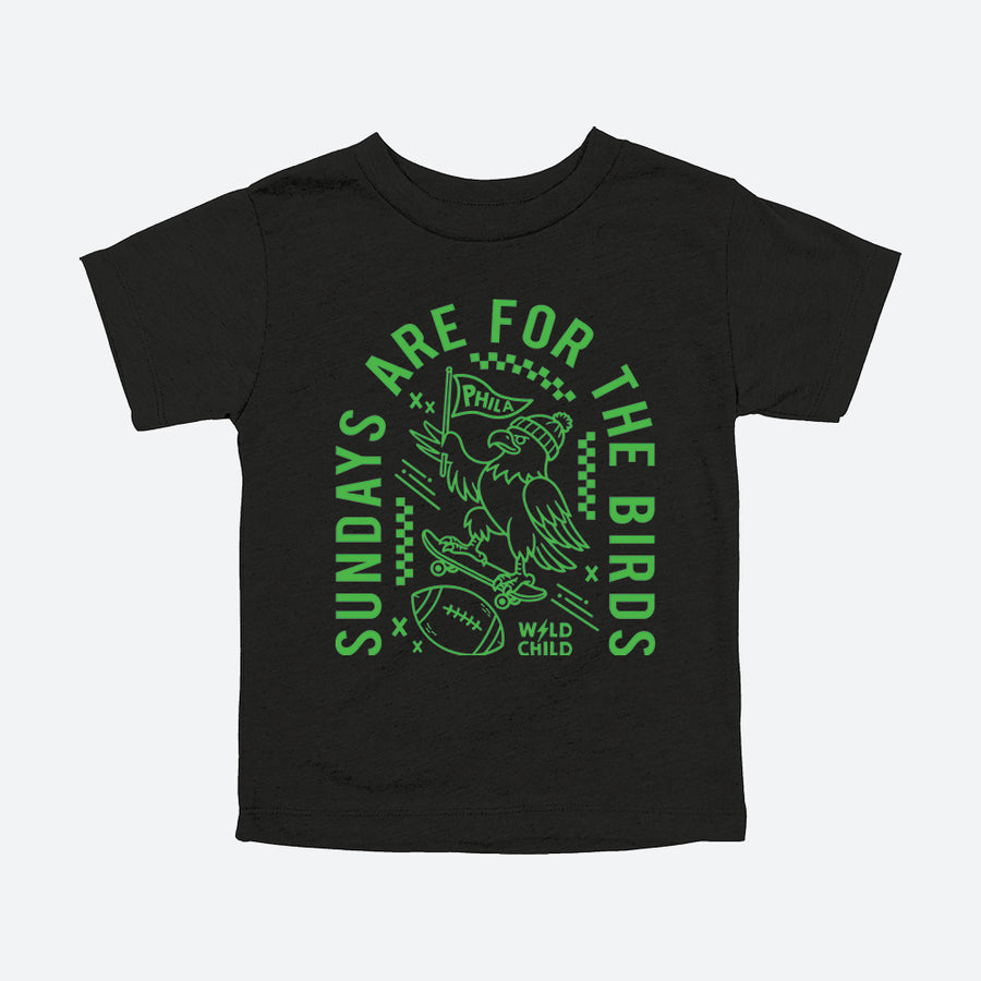 Sundays Birds Toddler Tee