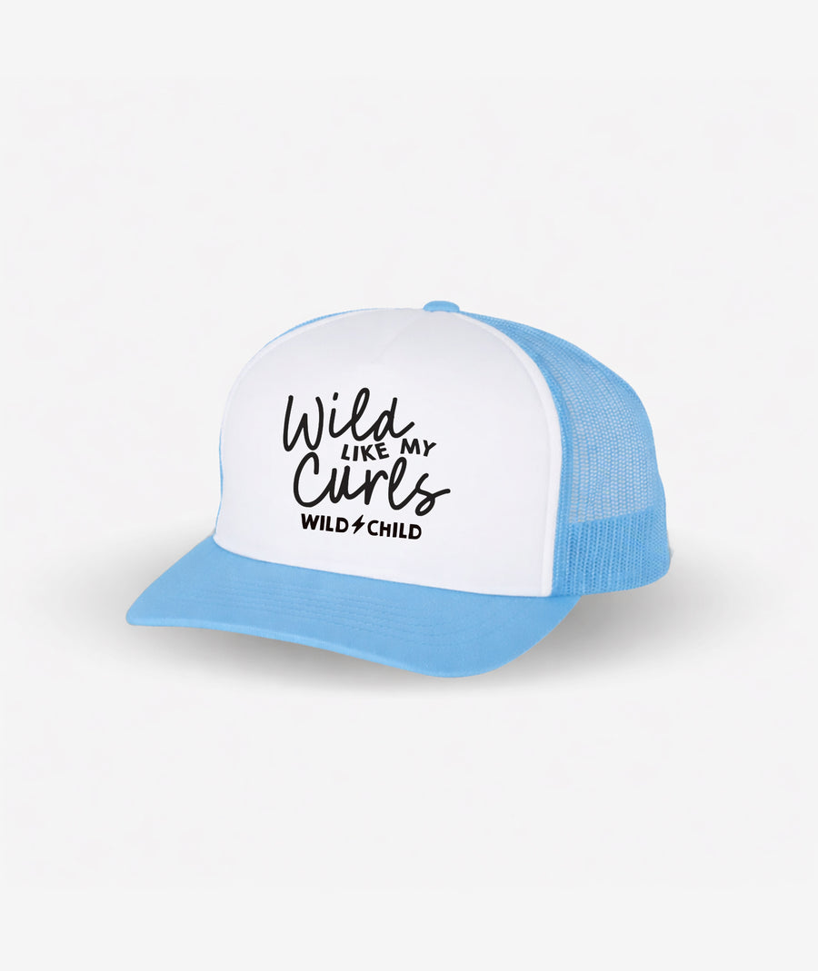 Toddler Wild Like My Curls Snapback Hat