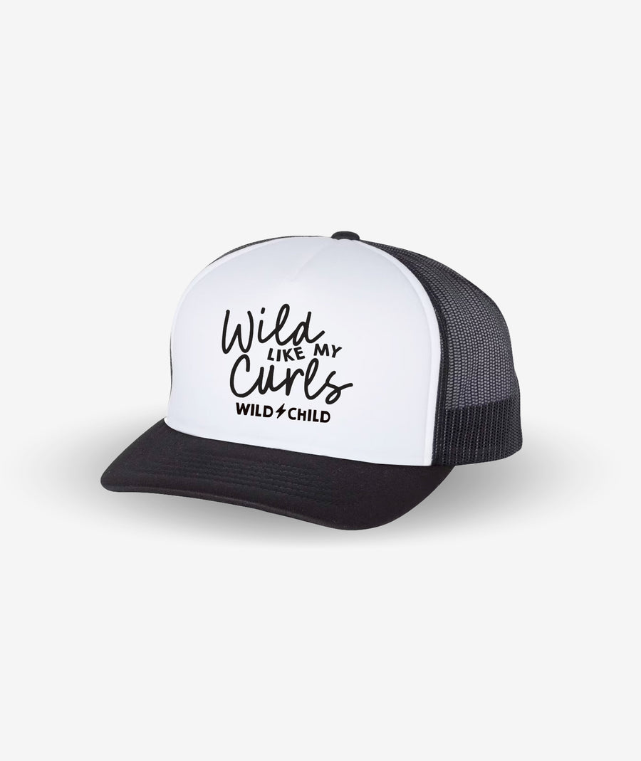 Toddler Wild Like My Curls Snapback Hat